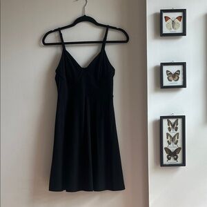 Wild Fable Black Ribbed Dress